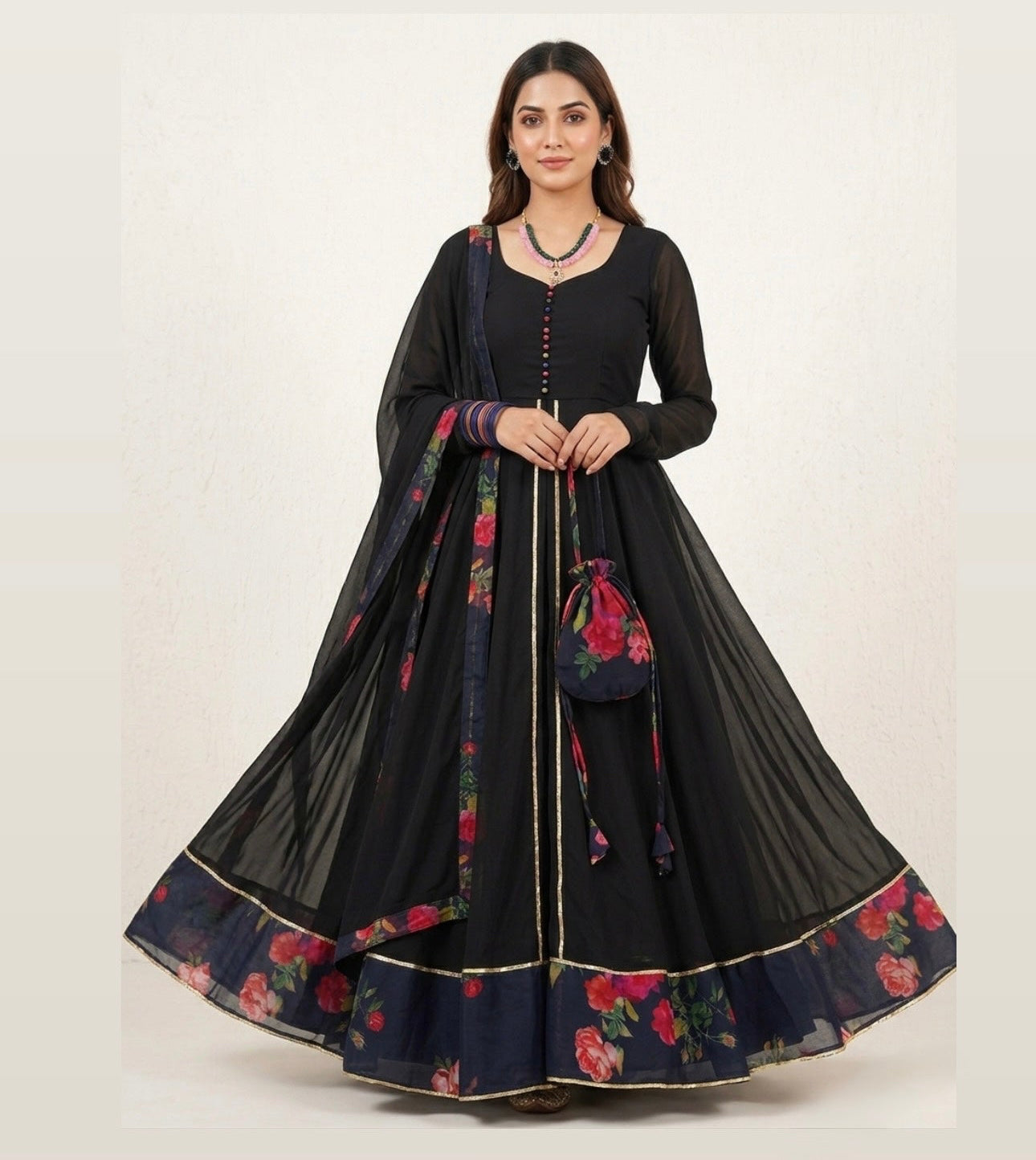 Chiffon frock
