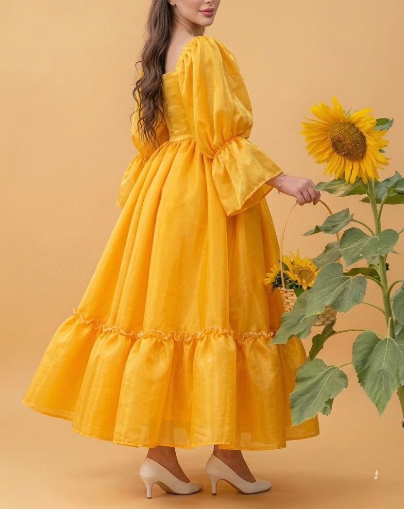 Cotton summer maxi