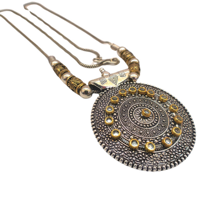 Heavy Metal oxydized neck lace