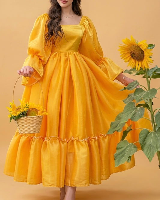 Cotton summer maxi