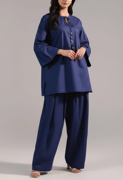 Summers two piece dress  navy blue