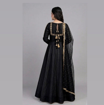 3 piece raw silk frock