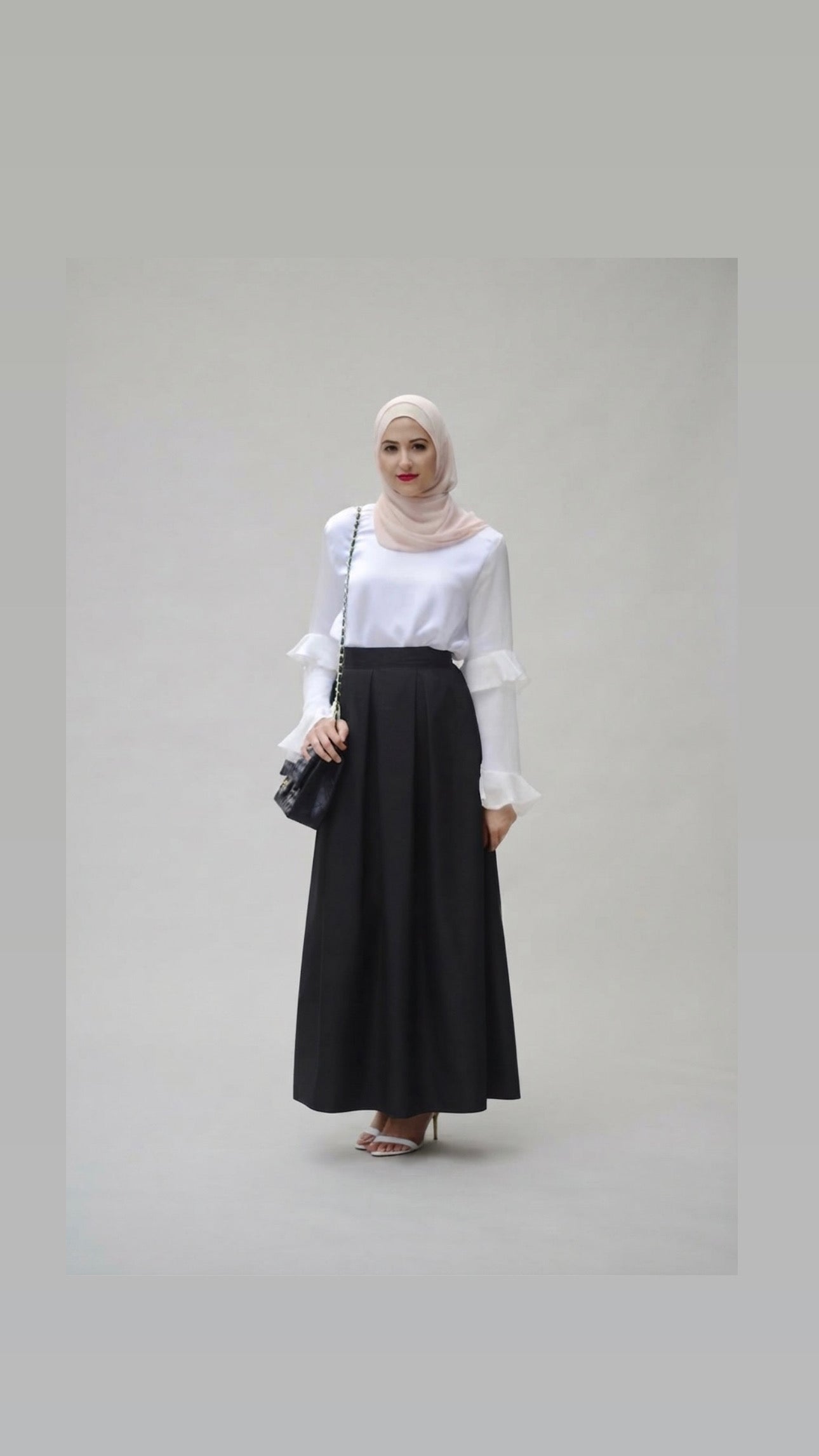 Skirt blouse2061