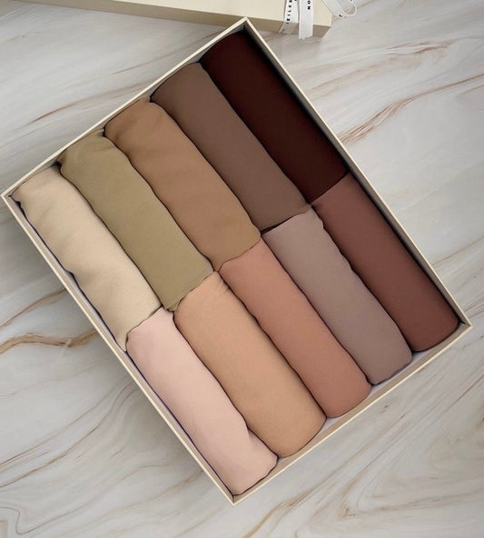 Pack of 10 hijabs
